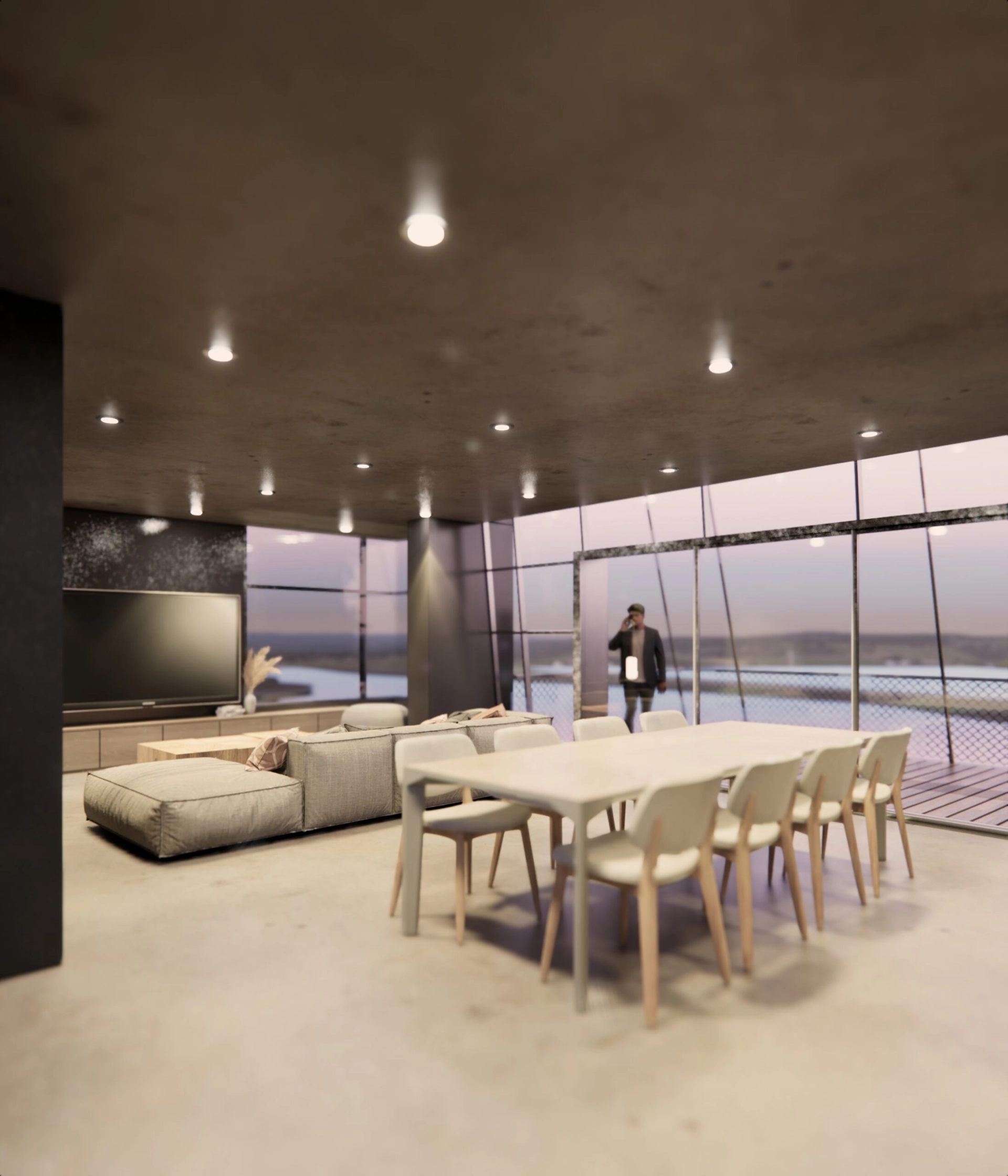 Casa Frente al Río - Detalle