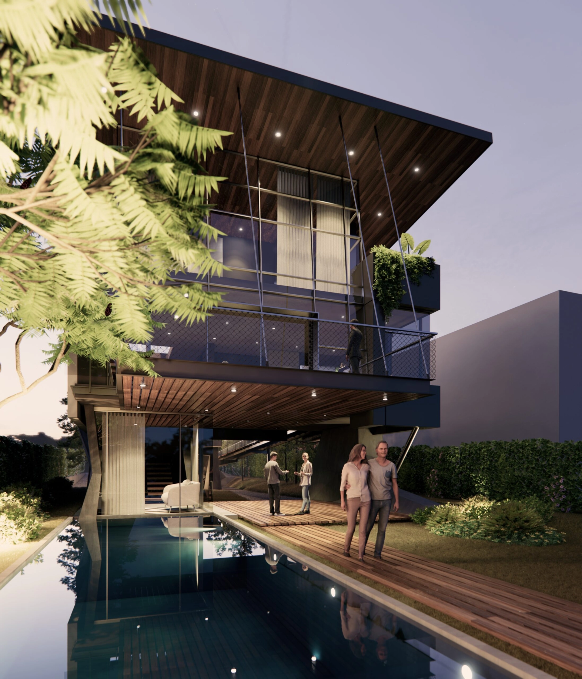 Casa Frente al Río - Detalle